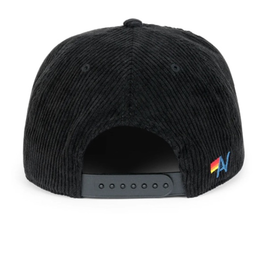 new Aviator Nation Bolt Vintage Corduroy black Trucker Hat - Picture 3 of 12
